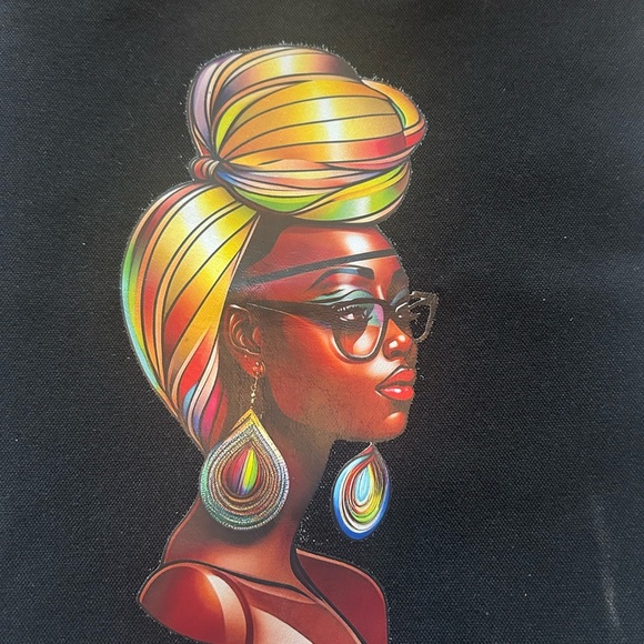 Handbags - Black Queen Tote Bag , Reusable shopping bag ❤️